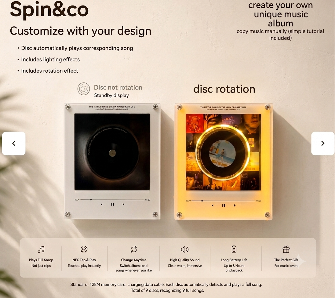 Collection Souvenirs Musicaux Spin&Co.™